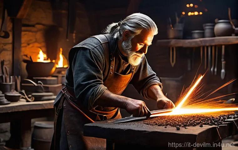 데블 M 희귀 아이템 목록 - **Prompt 1: Discovery of a Legendary Artifact**
    "A lone, determined adventurer, clad in sturdy y...