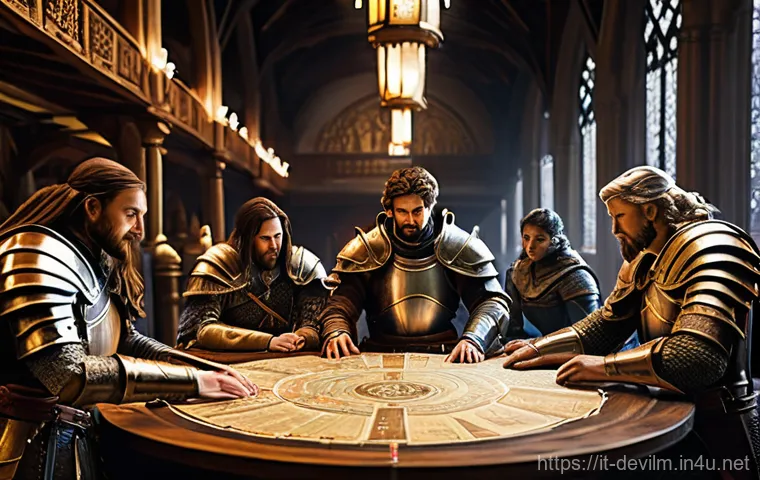 데블 M 신규 유저 혜택 - **Prompt 1: The New Champion's Discovery**
    "An excited young female adventurer, about 18 years o...