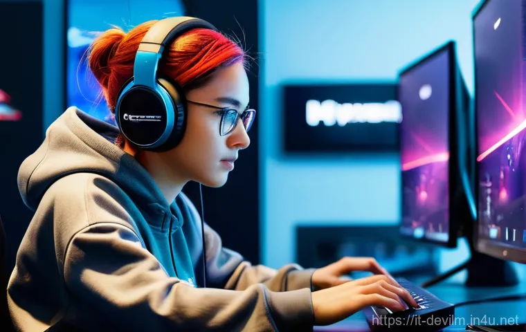 데블 M 공식 대회 정보 - "A dynamic, high-energy scene inside a modern, futuristic eSports arena in Italy during the 'Devol M...