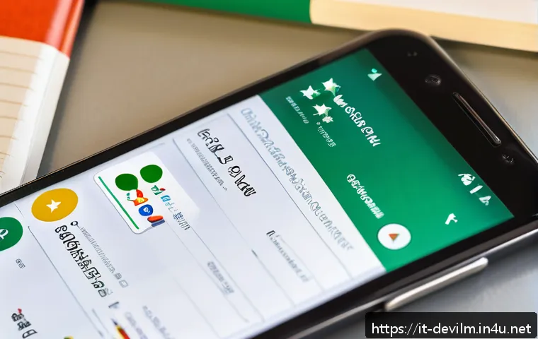 데블 M 모바일 다운로드 방법 - A detailed illustration of a modern smartphone screen displaying the official Debl M Mobile app page...
